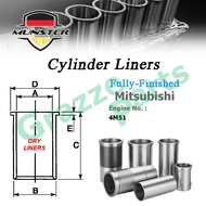 (118.0mm) Münster Engine Block Cylinder Liners Liner Sleeve (Fully) ME201600 Mitsubishi Fuso Truck C