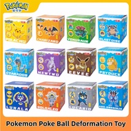 Pokemon Action Figures Pokeball Transforming Toy Snorlax Pikachu Charizard Greninja Mewtwo Pocket Mo