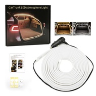 cod Car Trunk LED Light Strip Waterproof PVC Material Flexible Auto On/Off Hidden Installation Unive