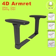 sandaran tangan kerusi permainan gaming chair armrest 4D armrest gaming chair spare parts