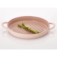 Neoflam Fika Round Grill Pan 26cm Mini Peach - Kitchenware Tableware Cookware