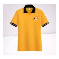 Baju Kaos Polo Wanita Lengan Pendek/Kaos Polo/Kaos Seragam/Kaos Distro/Kaos Wanita Kucing Lucu/Polo