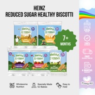 Yummy HEINZ Reduced Sugar Healthy Biscotti | Nutritious Baby Snack Recommended for Age Seven Months+ Old Babies