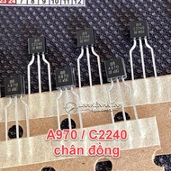 Bag 15 bag A970, C2240, 2SA970 ,2SC2240,c2240 transistor, 970 2240 Delicious genuine bufferbag