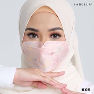 Ready Stock SABELLA Hijab FaceMask 4ply