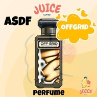 OFFGRID Brand Perfume Gentleman's Vanilla Eau de Parfum ASDF Fruity Elegance Flavor Unisex Long Last