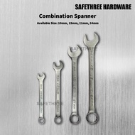 1 pcs Combination Spanner / Combination Wrench ( Spanner Size: 10mm, 15mm, 21mm, 24mm ) Hand Tools
