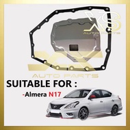 ATF Auto Transmission Filter & Gasket - Gearbox Filter Set - Nissan Almera 1.5 N17 - ( 31728-3MX0A )