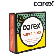 CAREX Condoms - Super Dots 3's