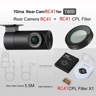 สำหรับ70mai กล้องมองหลัง RC41เพียงสำหรับ70MAi T800รถยนต์ DVR และรองรับการบันทึกที่จอดรถ