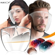 【Huieson】Face shield หน้ากากเซฟตี้ แบบใส หน้ากากนิรภัย หน้ากากตัดหญ้า หน้ากากกันสะเก็ด หน้ากากป้องกันใบหน้า มีหลายสีให้เลือก