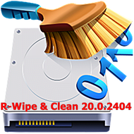 โปรแกรม R-Wipe &amp; Clean 20.0.2404 โปรแกรมล้างไฟล์ขยะ