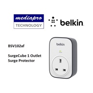 Belkin BSV102af SurgeCube 1 Outlet Surge Protector - 2 years local warranty