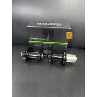 HOPE PRO 5 HUB 32-HOLE 6-BOLT QUICK RELEASE BLACK FRONT & REAR HG (Shimano9-11sp), MS (NEW Shimano 1