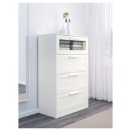 IKEA BRIMNES Chest of Drawers Bedroom Almari Laci Storage Cabinet