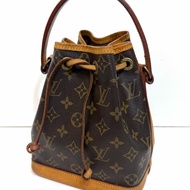 LV 二手真品 絕版 經典款 monogram 原花 手提 小水桶包