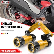 For HONDA Forza300 Forza350 Nss350 Forza Modified Exhaust Pipe Anti-Fall Slider Reversing Protective