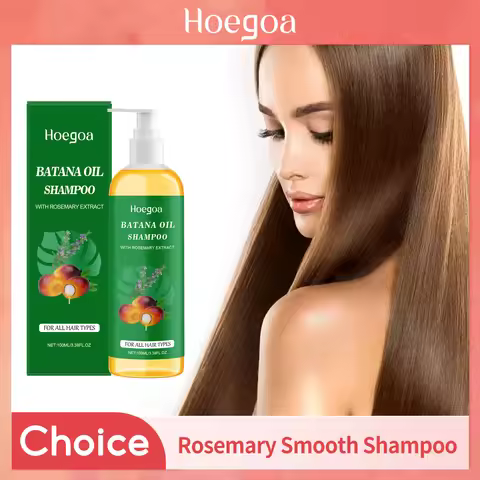 Batana Oil Shampoo Soothing Scalp Anti Hair Loss Repair Damaged Split Hair Strengthening Deep Cleans