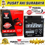 AKI YUASA YTZ7V ORIGINAL ACCU KERING MOTOR MATIC NMAX GTZ7V YAMAHA AEROX GS ASTRA MOTOBATT