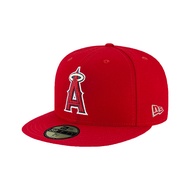 NEW ERA 59FIFTY 5950 Player Cap Los Angeles Angels Red Baseball Cap Cap Full Cover ⫷ ScrewCap ⫸
