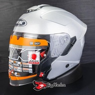 INK HELMET TERRA 2 SOLID | SILVER SILVER SILVER | TERRA2 DOUBLE VISOR