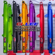 LC135 (+1.5inci) 4s&5s 2in1 SWING ARM ALLOY+BUSH ARM KING DRAG 100% ORIGINAL FREE BUSH ARM