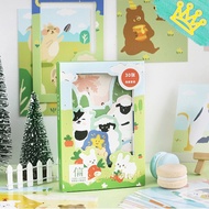 Fun Animals PostCards (30 SHEETS PER PACK) Goodie Bag Gifts Christmas Teachers' Day Children's Day