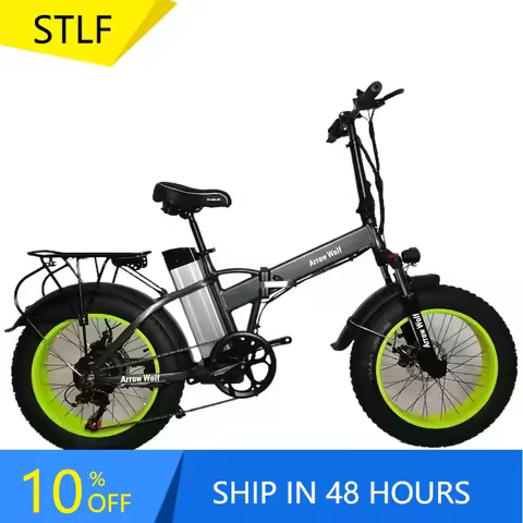 YTYIN CG 20 Inch Folding Aluminum Alloy Electric Bicycle Wide Tire Folding Electric Bicycle Snow Ele
