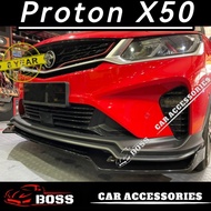 Proton X50 Front Lip Front Diffuser X50 Front Lip X50 Front Shovel Front Bumper Cover Trim Ganish Bo