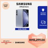 Samsung Galaxy Z Fold5 5G, AI Foldable phone, 7.6" Display, 12GB RAM, Android, Waterproof IPX8, Dual SIM, S Pen Support
