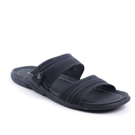 Sandal Kulit Pria Dewasa Casual Import Bermerek Branded Garut Terbaru Sandal Kulit Pria Cowok Kulit