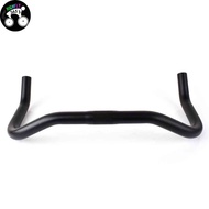 อลูมิเนียมอัลลอยด์ Bullhorn Handlebar 25.4Mm 390Mm สำหรับ Fixed Gear Road Bike MTB