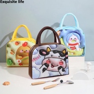 3D Cartoon Lunch Bag Insulated Thermal Food Portable Lunch Box Functional Food Picnic Lunch Bags For Women Kids