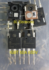 1ชิ้น สินค้าตรงปก SRE60N065FSUD6 IGBT 60A650V สำหรับงานซ่อมสวิทชิ่งตู้เชื่อมอินเวอร์เตอร์(สินค้ามือสอง)