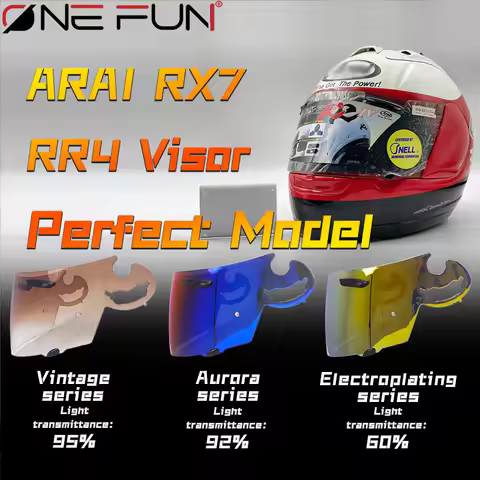 For ARAI RR4 Astro-Tr Quantum Vector Motorcycle Helmet Visor Photochromic Lens Anti-Fog UV-Resistant