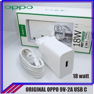 Chargeran Charger Oppo A16 A52 A53 A54 A5 2020 A92 A9 2020 ORIGINAL ASLI CASAN CAS HP OPPO 18 WATT F