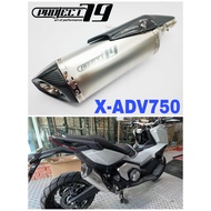Project79 Exhaust Honda XADV750 XADV 750 Slip On Tabung Muffler StainlessSteel X-ADV750 Accessories 