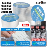 Waterproof Tape Butyl Rubber Aluminium Foil Self Adhesive Tape Local Stock