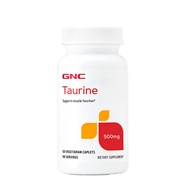 USA GNC Taurine 500 mg 50 Capsules Protect Eyesight Physical Recovery