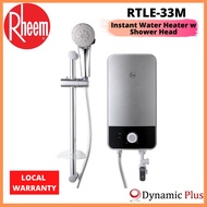 Rheem RTLE-33M Prestige Plus Instant Water Heater with Shower Head