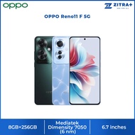 OPPO Reno11 F 5G 8GB+256GB | MediaTek Dimensity 7050 and 256GB Big ROM | Ultra-Volume Mode17 | IP65 