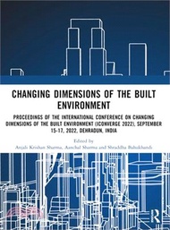 1587.I-Converge: Changing Dimensions of the Built Environment: Proceedings of the International Conference on Changing Dimensions of the Built Environment