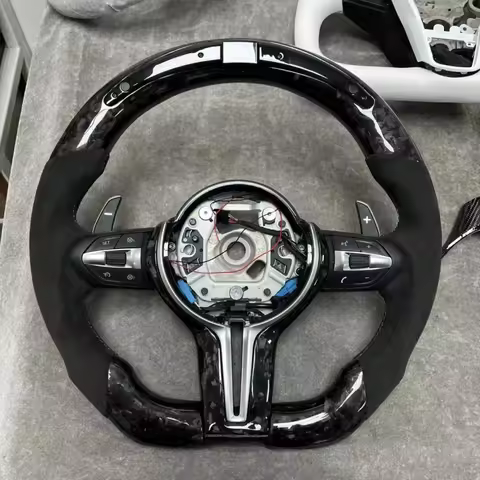 LED Steering Wheel For BMW E/F Series M3 M5 E46 F10 F30 F20 F12 F80 F82 F34 For BMW M Sport Competit