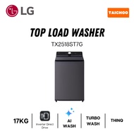 LG Top Load Washing Machine 18KG with Intelligent Fabric Care TX2518ST7G