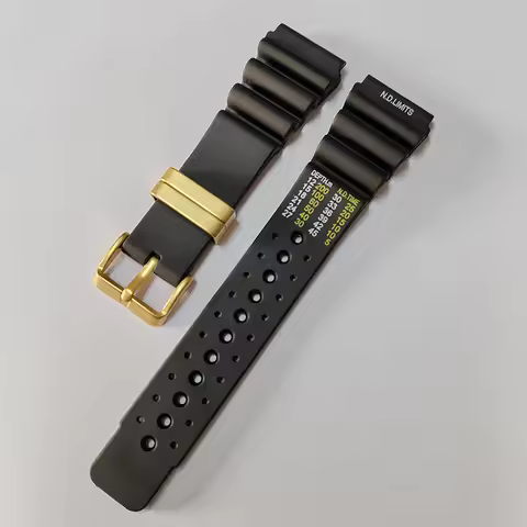 ND Limits Resin Strap 20/22/24mm for Citizen Promaster Seiko Water Ghost Sport Diver Steel Bezel Rub