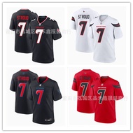 Same Day Delivery2024NFL Rugby Jersey Texas Houston Texans7 Stroud Jersey Competition Jersey Embroid