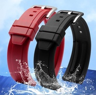 Replacement Bracelet Ruer Watchband Waterproof Silicone Watch Strap 20Mm 22Mm 24Mm Universal Essories For Seiko Suitable For Apple Tudor