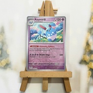 Pokemon Azumarill Picture Card 074/191 - Flying Sparks Uncommon Reverse Holo English Odd Card