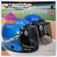 MS88 HELMET 100% ORIGINAL SIZE 57CM COLOUR BLACK BLUE RED WHITE NANO GREY WITH SIRIM APPROVAL