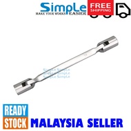 Double Flexible Wrench Flexible Socket Wrench Spanner Swivel Head Flexible Double Swivel Head Coupli